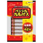Natori Pencil Calpas 42 Pieces, wooden pencils with snack-style design, ideal for everyday writing.