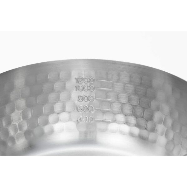 1.7 Quart Yoshikawa Yukihira Saucepan Stainless Steel Pot 1.7 Quart 18cm YH6752, double spouts, designed for home cooks
