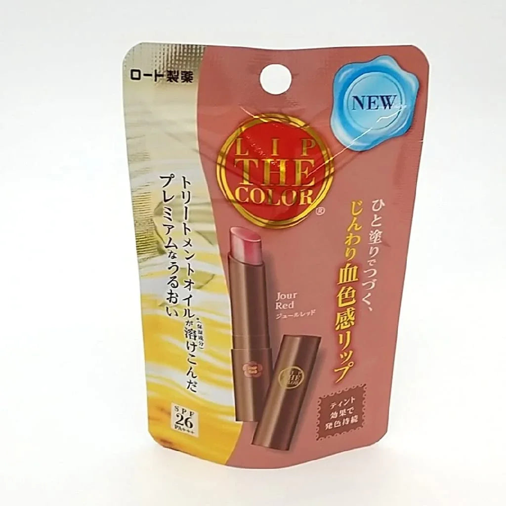 Mentholatum Lip The Color Surreal Red Fragrance - Free Lip Balm 1 Piece