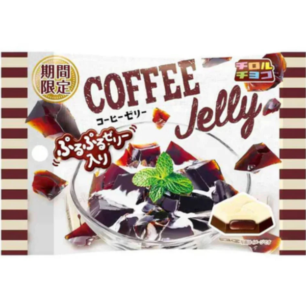 5 Bags Tirol Choco Coffee Jelly Bag, bite-sized pieces, designed for coffee lovers