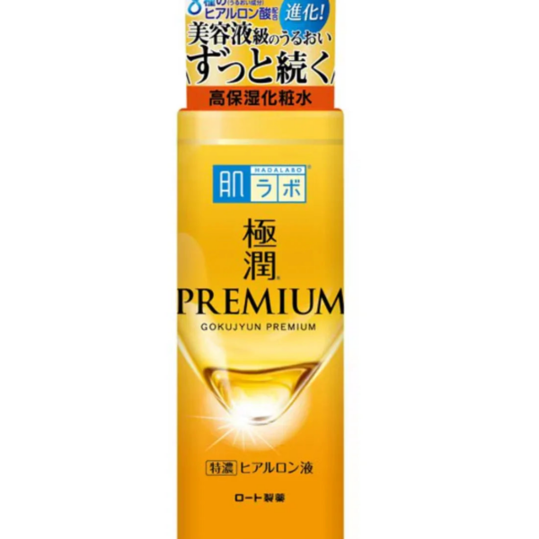 Rohto - HadaLabo Gokujyun Premium Hyaluronic Lotion (170ml) - Japanese Skincare - YOYO JAPAN
