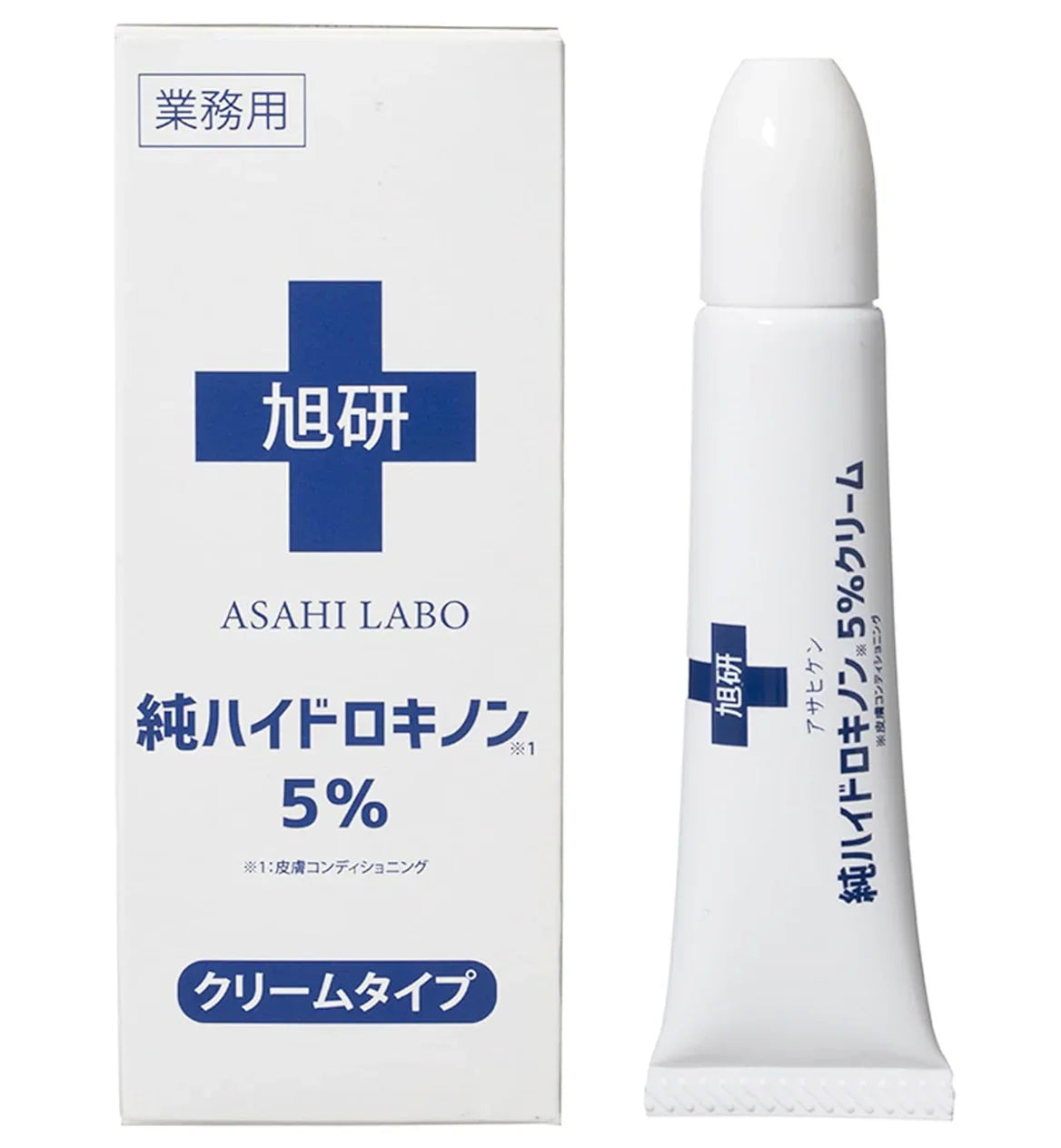 f13c2b6f-skincare-asahi-laboratory-professional-hydroquinone-5-cream-01-yoyojapanstore Asahi Laboratory Professional Hydroquinone 5% Cream, 15g, professional strength, ideal for spot care