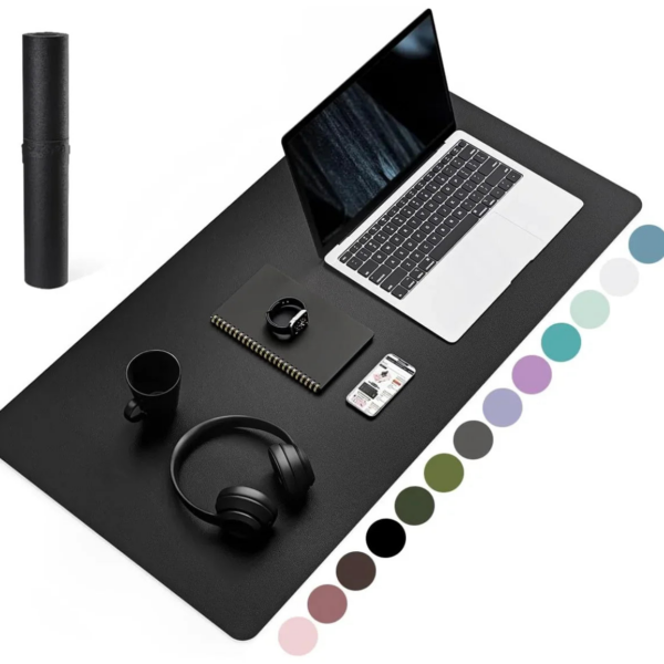 YSAGi Desk Mat, Mouse Compatible, Large Mouse Pad, 80 x 40 cm, waterproof surface ideal for office work