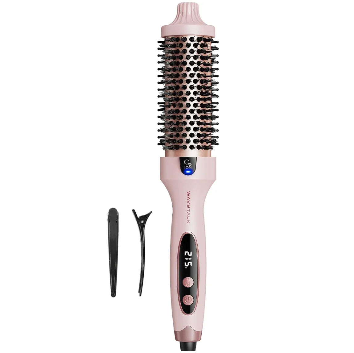 f1a31d75-hot-air-brushes-wavytalk-roll-brush-iron-38-mm-pink-01-yoyojapanstore Wavytalk Roll Brush Iron (38 mm), Pink, 38 mm, negative ion function, ideal for soft curls and volume styling