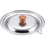 Yoshikawa Yukihira Stainless Steel Pot Lid 16-18cm YH9497 - YOYO JAPAN