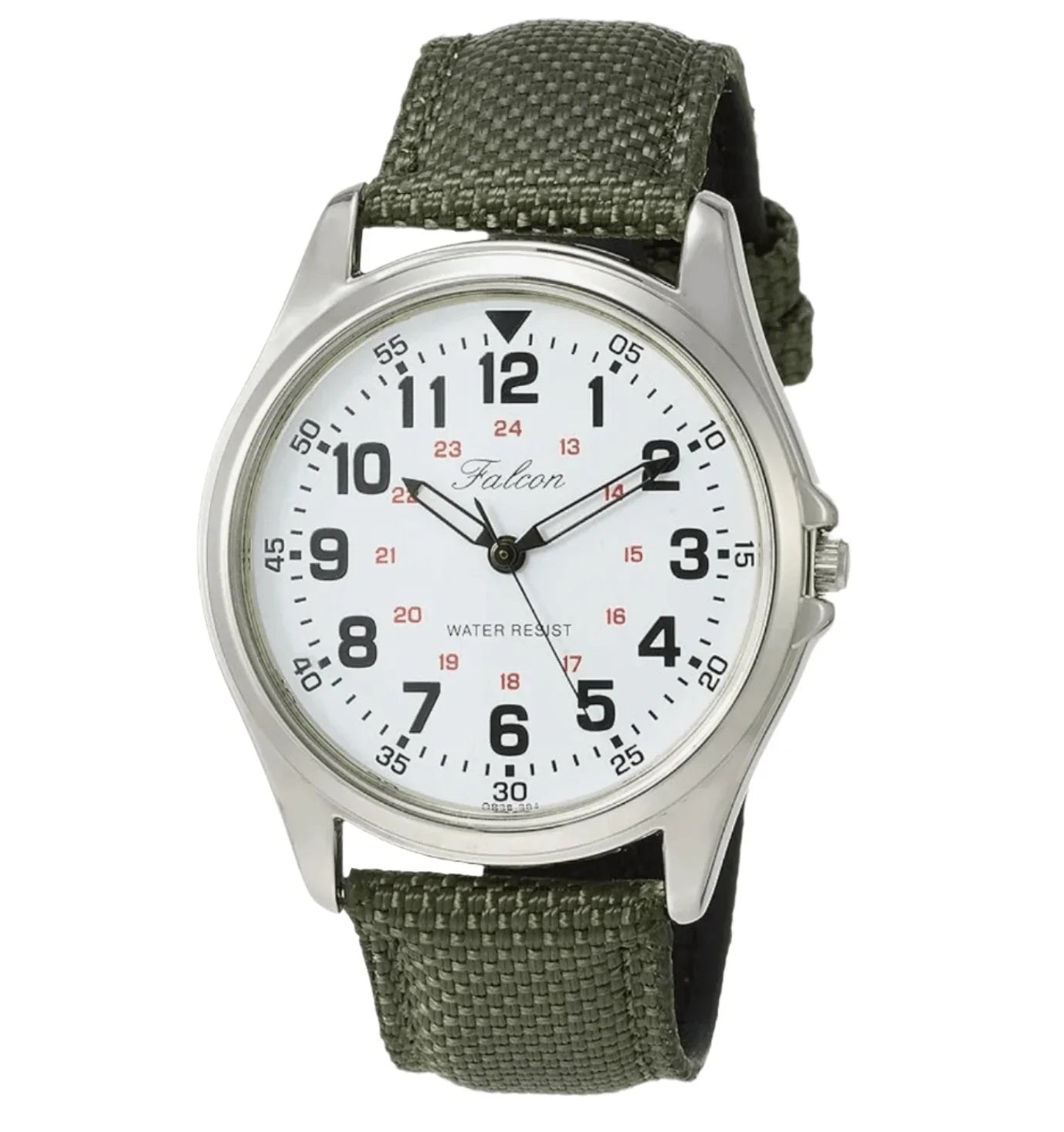 f67307d5-ns-wristwatch-analog-waterproof-leather-strap-green-watch-nylon-strap-military-4003102 Citizen QB38 Men's Wristwatch, Analog, Waterproof, Leather Strap, green, Watch Nylon Strap, Military
