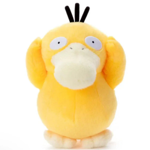 Pokemon I Choose You Plush: Psyduck, 20cm, Signature Pose, ideal for Pokemon fans.