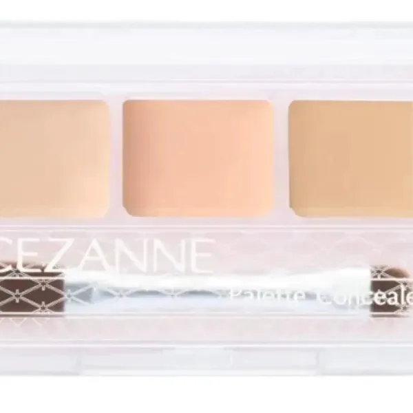 Cezanne Palette Concealer Mix Color With Brush 13g - High Coverage Concealer