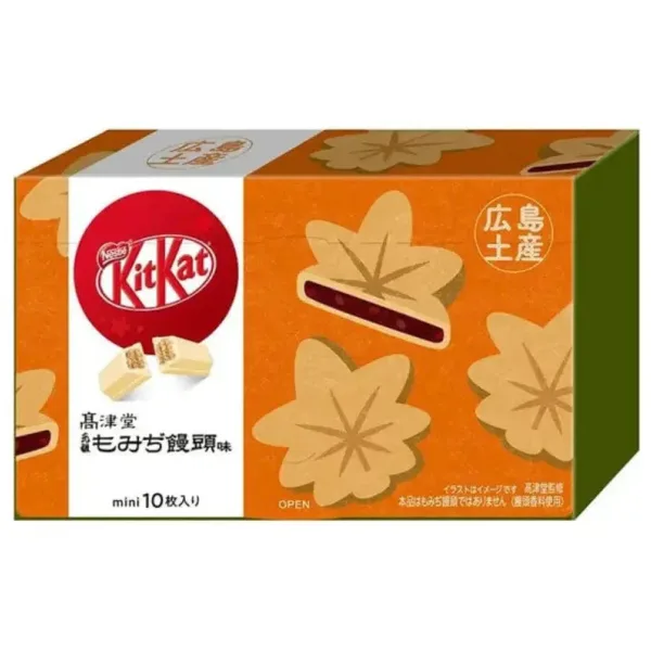 Kit Kat Japan Hiroshima Momiji Manju