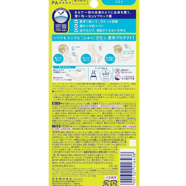 Biore UV Aquarich Aqua Protect Mist 60ml