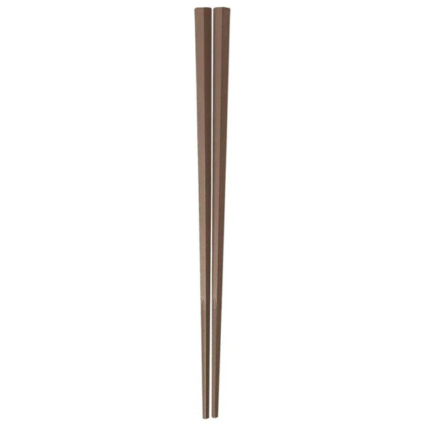 Akebono Noodle Chopsticks Brown - 21cm - YOYO JAPAN