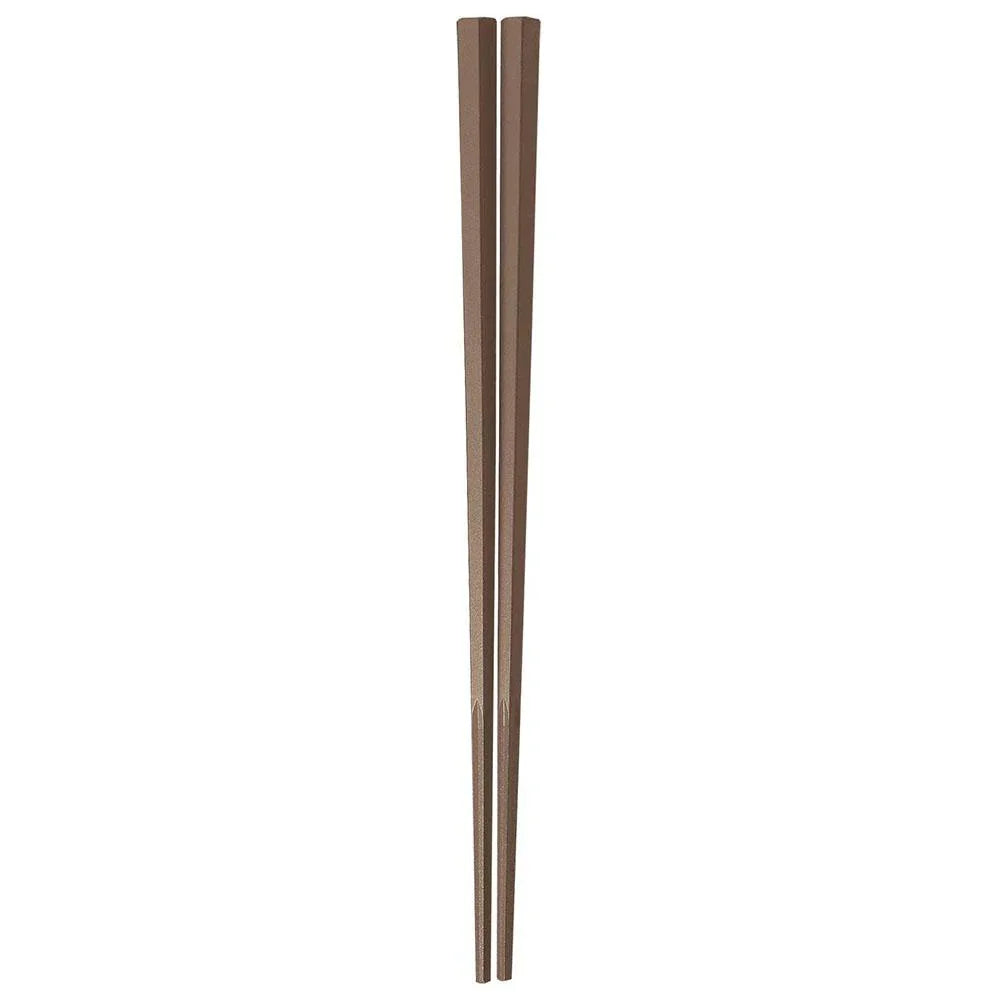 Akebono Noodle Chopsticks Brown - 21cm - YOYO JAPAN