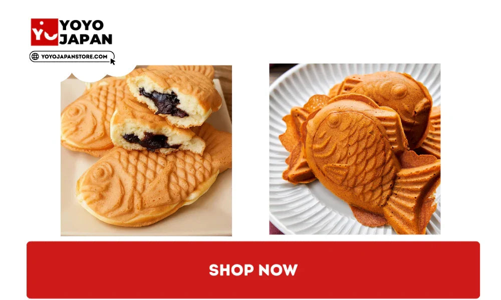 4. Taiyaki – The Iconic Fish-Shaped Sweet