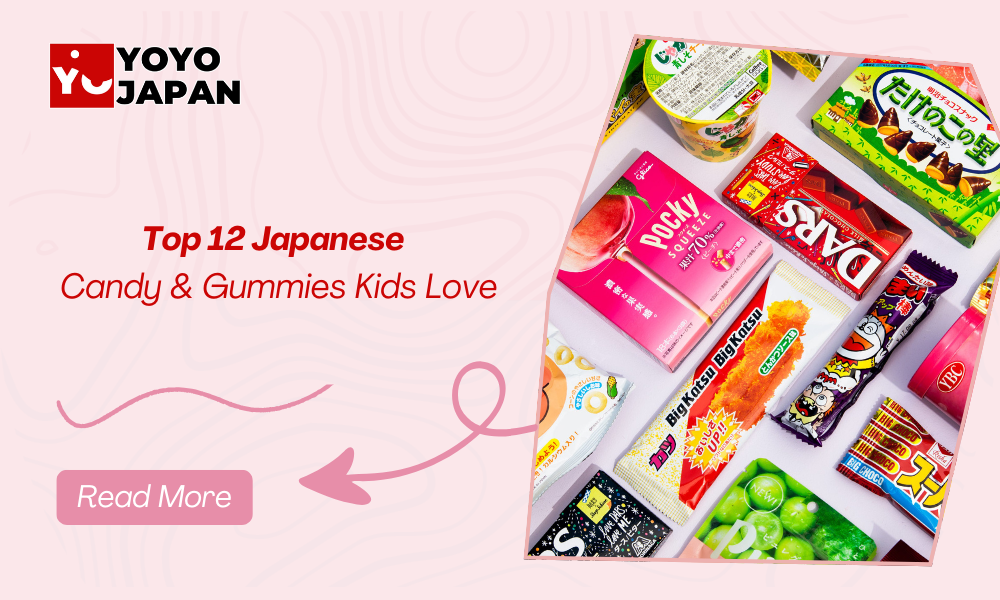 Top 12 Japanese Candy & Gummies Kids Love