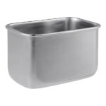 Matfer Bourgeat Stainless Steel Japanese Mini Container 4" x 2 11/16" (714001)