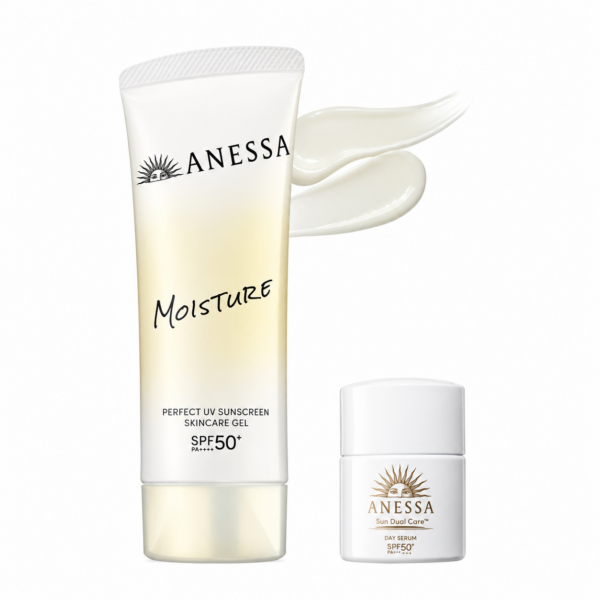 ANESSA Perfect UV Skin Care Gel, 90g, lightweight texture, ideal for daily sun protection