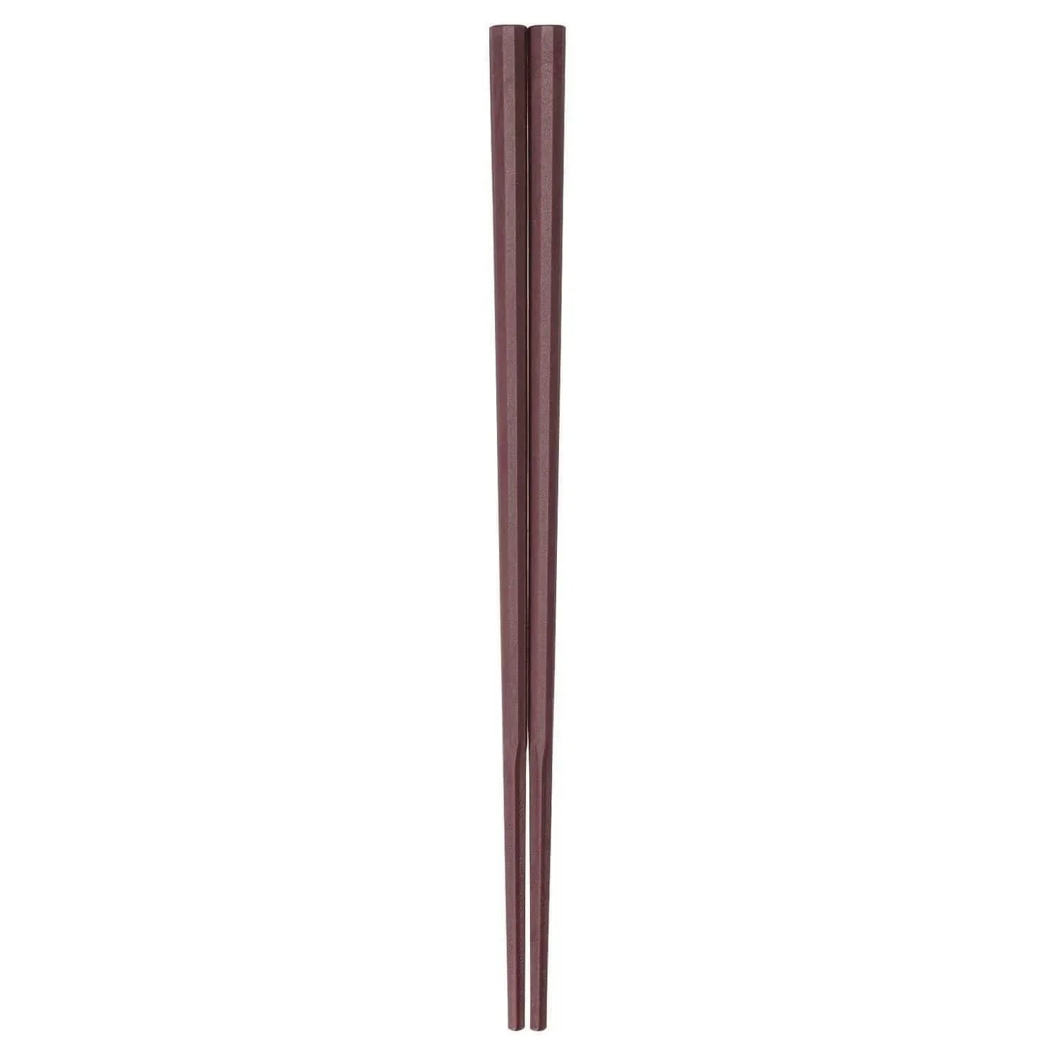 Akebono-Decagonal-NonSlip-Noodle-Chopsticks-19Cm-Vermilion-Kiichin-4954267160136-0.jpg Akebono 19Cm Vermilion Decagonal Non-Slip Noodle Chopsticks - Japan - Image 1