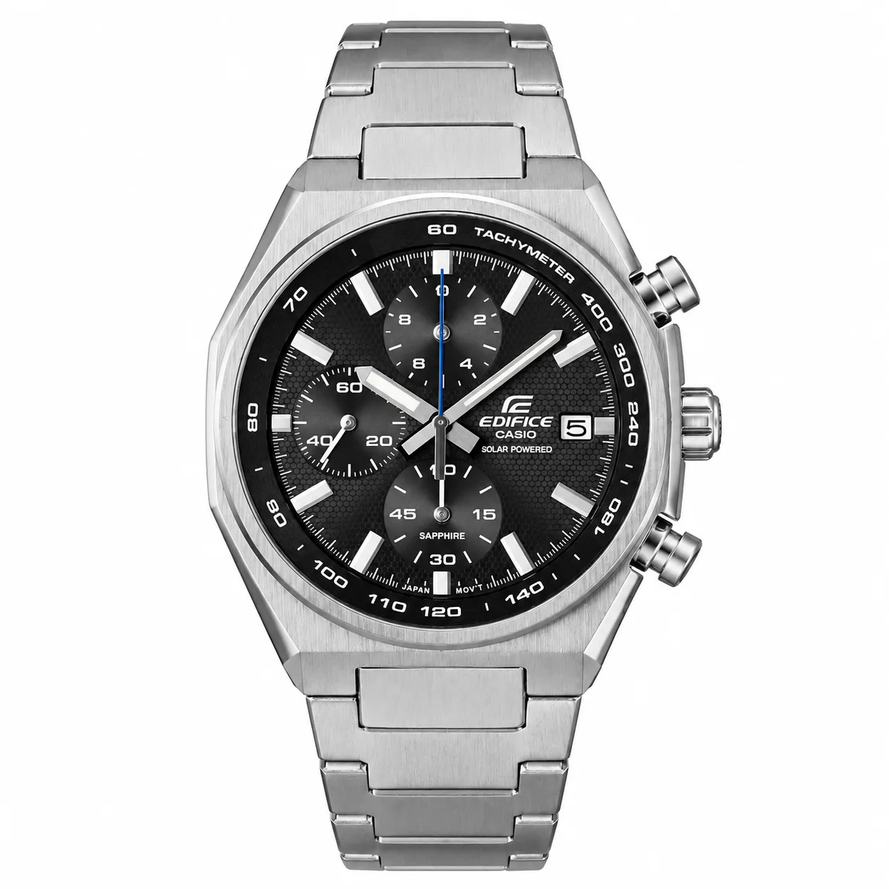 Casio EDIFICE EFS-S660D-1AJF, 38.3mm, solar charging dial, ideal for daily office and outdoor wear