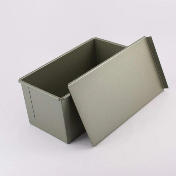 Fuji Horo Enamel Bread Mold 57287 1 Loaf Japan Fluorine Processing Bakeware