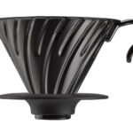 Hario V60 VDM-02-MB Coffee Dripper 1-4Cups Matte Black 9x14.5x12cm
