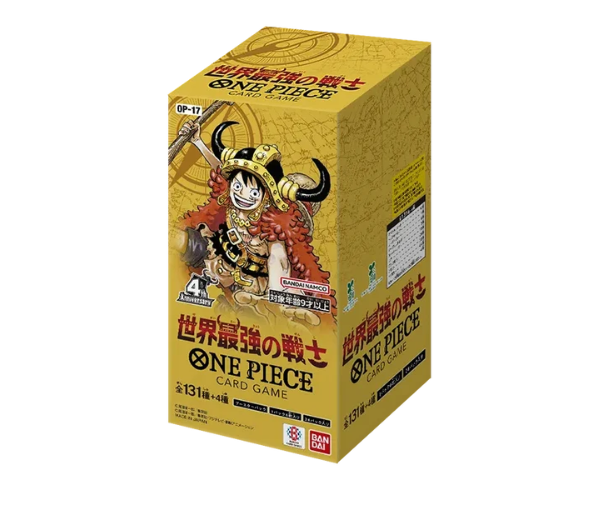 Bandai ONE PIECE Card Game The World's Strongest Warriors [OP-17] Booster Box