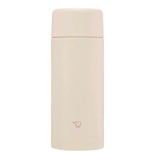 Zojirushi Stainless Steel Water Bottle (Sand Beige) 360ml with Seamless Cap SM-ZB36