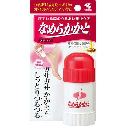 Kobayashi Nameraka Kakato Overnight Moisturizing Foot & Heel Care Stick 30g