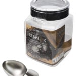 Takeya Coffee Bean Storage Container 1.1L With Fresh Lock & Measuring Spoon - Made In Japan