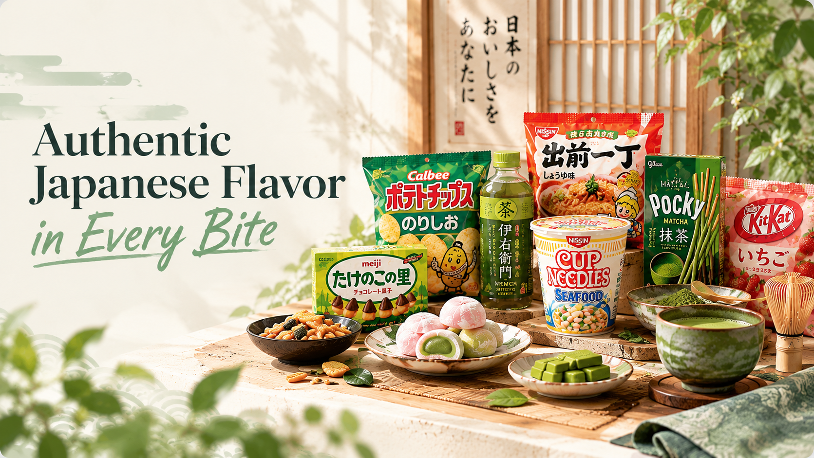 Authentic Japanese Flavor Still Life