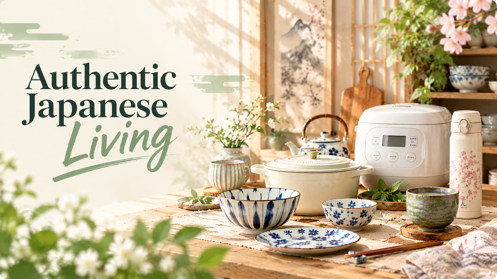 Authentic Japanese Living Kitchen