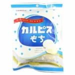 Calpis Filled Mochi Japanese Rice Cake 112g (Set of 3), 112g, chewy rice cake, ideal for afternoon tea