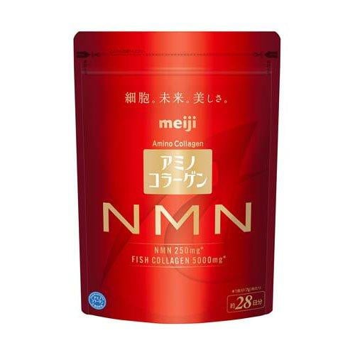 Meiji Amino Collagen NMN Powder 28 Day Supply 196g yoyojapan 01