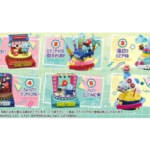 Re-Ment Sanrio Hangyodon Holiday Miniature Figure Collection Full Box 6 Piece Set