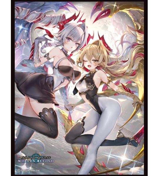Movic Shadowverse Worlds Beyond Lumior and Argente Card Sleeves 65 Count Pack Japanese TCG