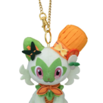 Pokemon Center Paldea Spooky Halloween Sprigatito Mascot Plush Keychain 15cm Japan Exclusive