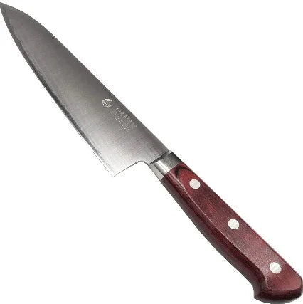Takamura Hamono High Speed Steel Gyuto Knife 180mm, high-speed steel blade, ideal for precision slicing