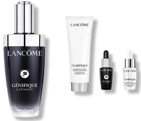 Lancôme Génifique Skin Care Kit routine set, hydration support skincare, ideal for daily beauty routines