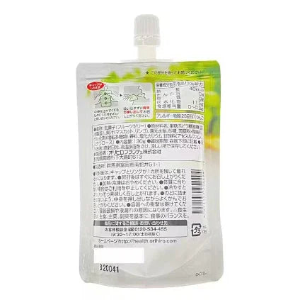 130g Orihiro Drinkable Konjac Jelly Drink White Muscat Grape Flavor, portable pouch, designed for busy adults