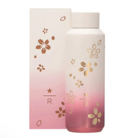 473ml Starbucks Sakura 2026 Reserve Stainless Steel Light Gradient with sleek silhouette, offering stylish hydration for office use